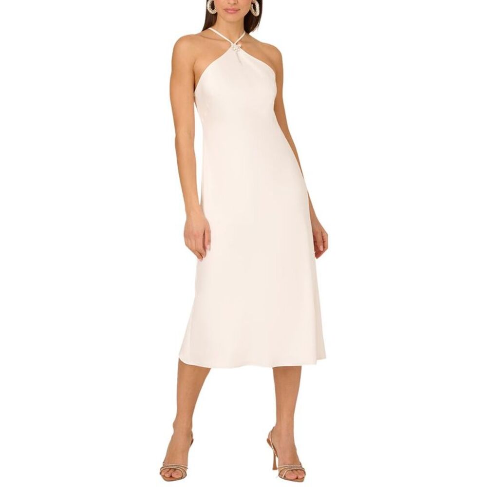 Adrianna Papell Womens Soft Skirt Dress